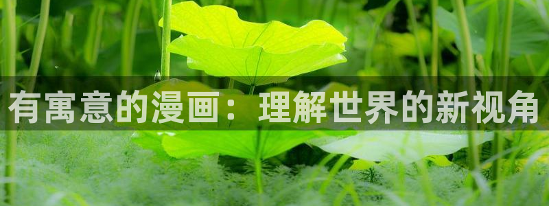 香蕉漫画书的下拉式阅读功能怎么开：有寓意的漫画：理解世界的新视角